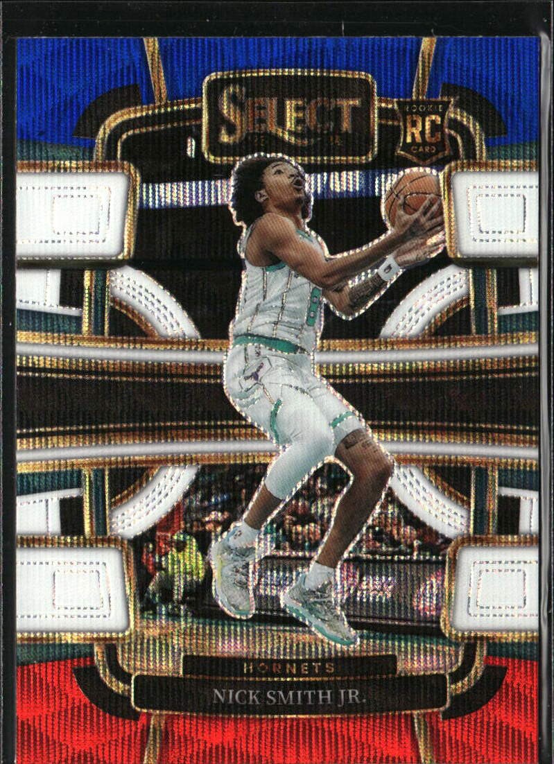 2023-24 Panini Select #89 Nick Smith Jr. Tri-Color Prizms