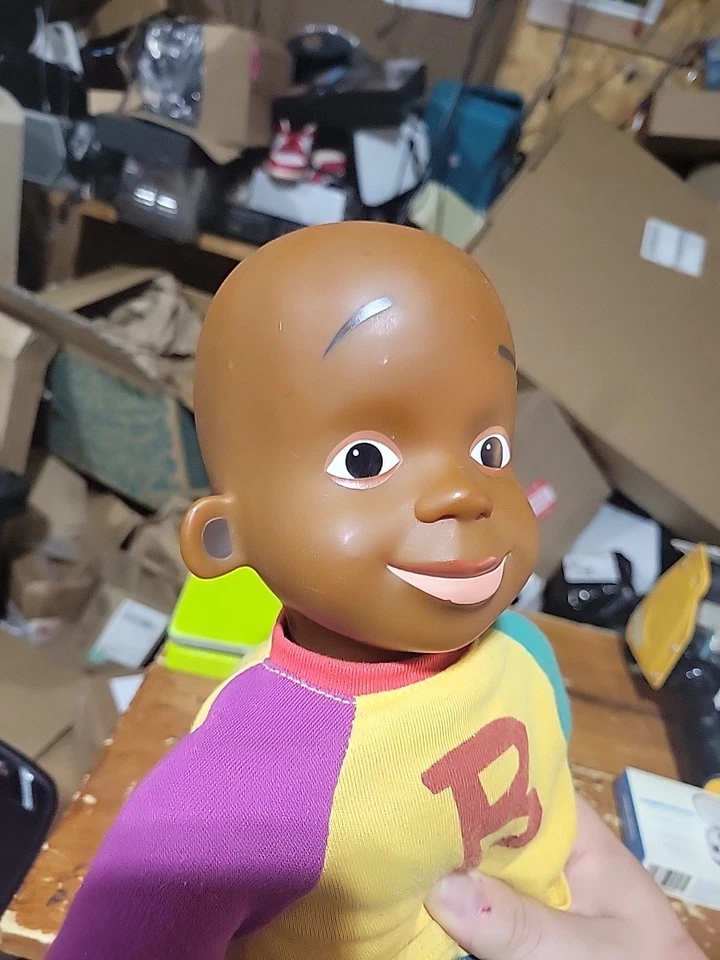 Винтажная кукла 2001 Fisher Price My Talking Friend 16 дюймов Little Bill работает - Изображение 2 из 4