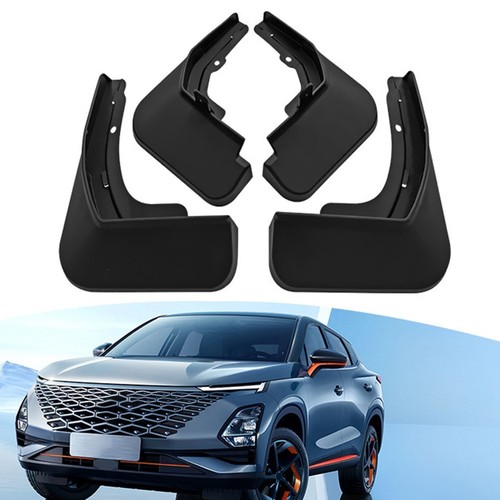 Black ABS Mud Flaps for Chery For Omoda 5 Front and Rear Shields 2023 2024 - Picture 2 of 12
