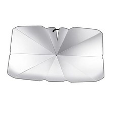 Car Windshield Sun Shade Umbrella, 52''x 30'' Front Window Sun Shade Open Mouth