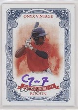 2021 Onyx Vintage Purple Ink Auto /100 Gilberto Jimenez #VAGJ Auto 0rm6