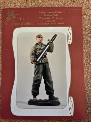 Resin Figur deutscher Soldat Imperial Gallery 1/24 #7