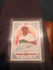 2022 Onyx Vintage Extended Autographs Jordan Walker #VAJW /50 Green Ink