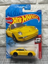 Hot Wheels Porsche 2/5 '96 Porsche Carrera 72/250 Yellow