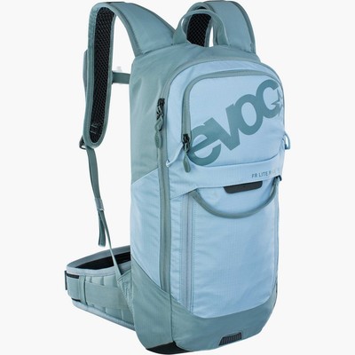 Evoc Lite Race 10 Rucksack Mit Rückenprotektor 10L Blau Wandern