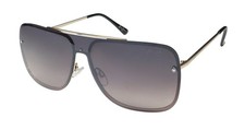 NEW SEAN JOHN SJS3004CE SUNGLASSES 717 GOLD UNISEX 0-0-0 FULL-RIM OVERSIZED