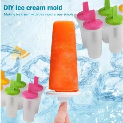 Lebensmittelechtes Eis zur einfachen Herstellung von Eis am Stiel und gek��hlten