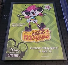 The Buzz Of Maggie Disney Framed Print Ad 2005 8.5X11 