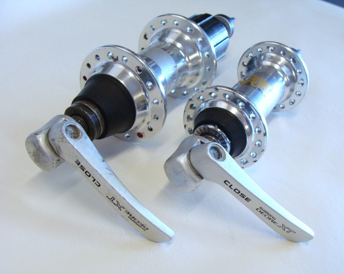 Shimano Deore XT FH-M737 HB-M738 Parallax Vintage MTB 32H