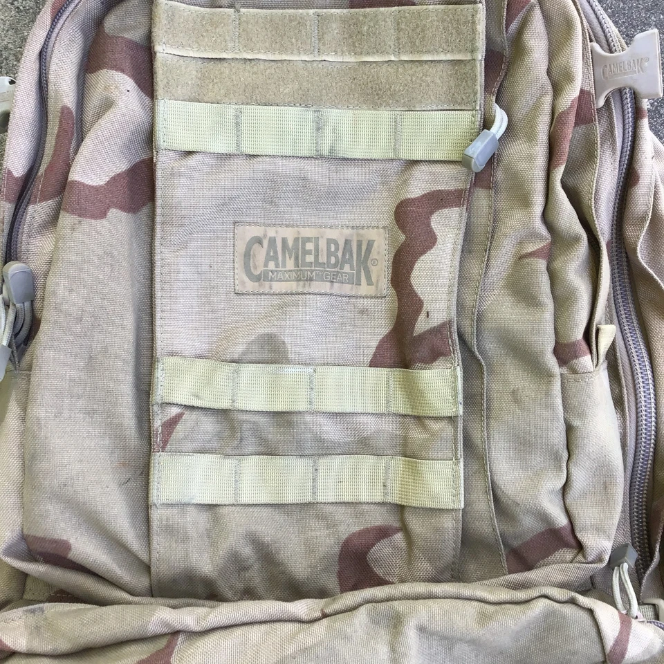 Mochila Camelbak Tactical Maximum Gear BFM Desierto Camuflaje Ejército Militar Correa de Cadera Foto 3 de 4