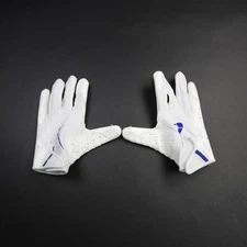 Nike Vapor Jet Gloves - Receiver Men's White/Blue Used