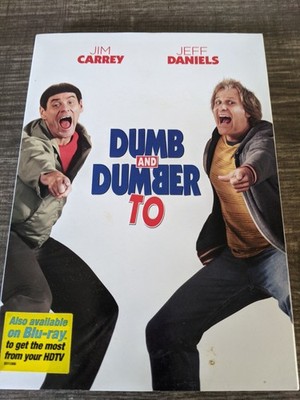DUMB  & DUMBER TO RATED PG-13 PREOWNED FREE USA SHIP