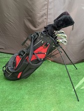 *MENS LEFT HANDED FULL SET OF GOLF CLUBS + STAND BAG -IDEAL STARTER SET