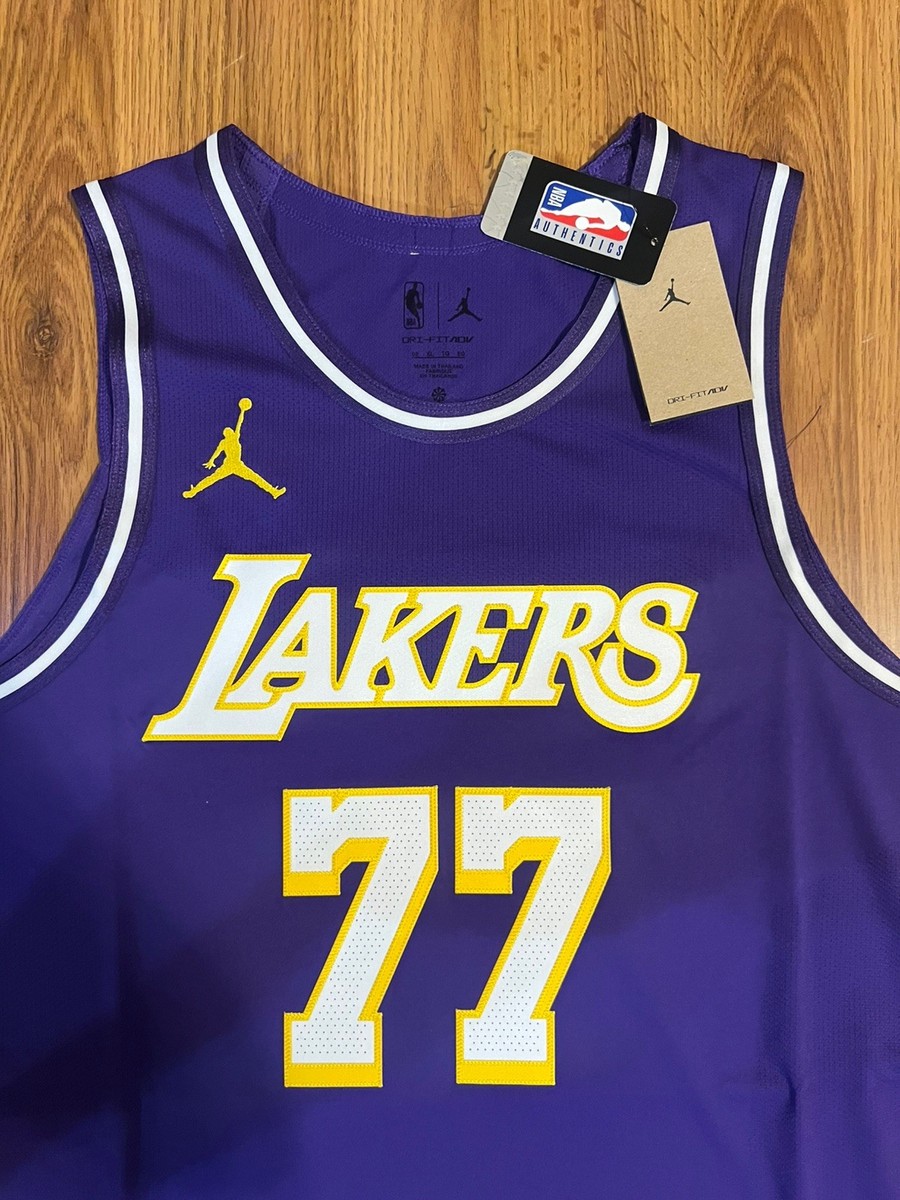 NBA Los Angeles Lakers Luka Doncic Authentic Statement Edition