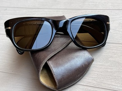 Vintage Persol Ratti 6200 Hassan Edition 80s Silver Arrow Italy