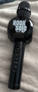 Tzumi Rock Solo Karaoke Mic Bluetooth Built-in Smartphone Holder 