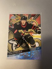 Tim Stutzle signed young guns renewed autographed auto NHL hockey card OTTAWA