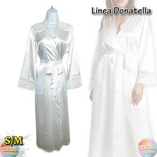 NWD Linea Donatella Women's S/M Bridal Bouquet Robe BBT036 Ivory