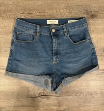 PacSun The Shortie Blue Cut Off Denim Shorts Women's Size 30