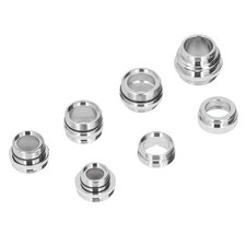7Pcs/Set Male Female Faucet Adapter Kit with Gasket Brass Aerator Adapter Set