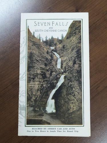 Seven Falls and South Cheyenne Canon Colorado Springs Colorado Brochure
