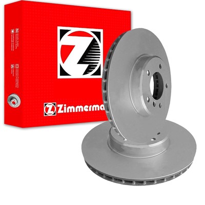 2x ZIMMERMANN COAT Z BREMSSCHEIBEN 348mm INNENBELÜFTET VORNE PASSEND FÜR BMW 5 6