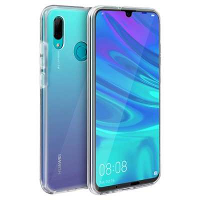360° Case for P Smart 2019 / Honor 10 Lite Front & Rigid Back   Transparent