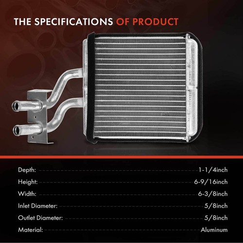 Heater Core for Chrysler Town & Country Dodge Dakota Durango Lancer 400 Plymouth - Bild 3 von 8