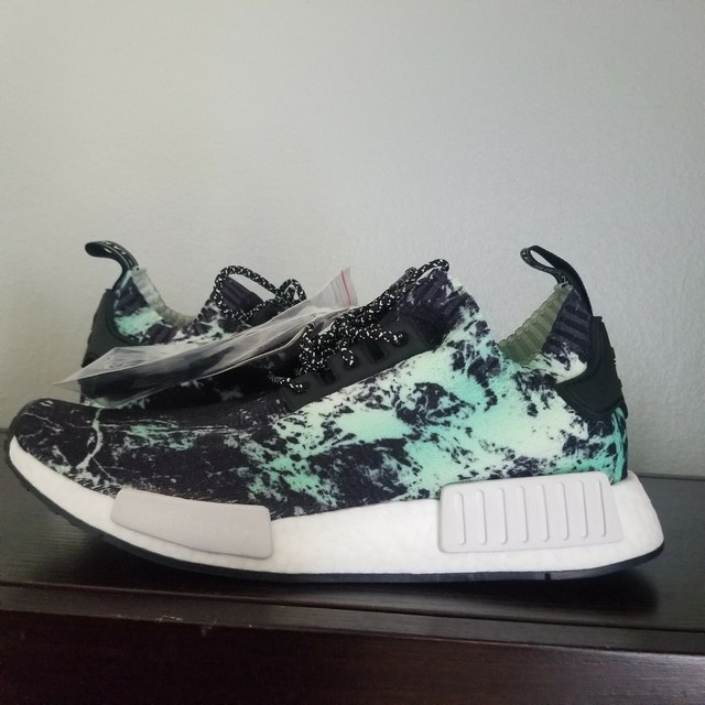 adidas NMD R1 PK Size 8 Mens Marble Aero Green Bb7996 for sale online | eBay