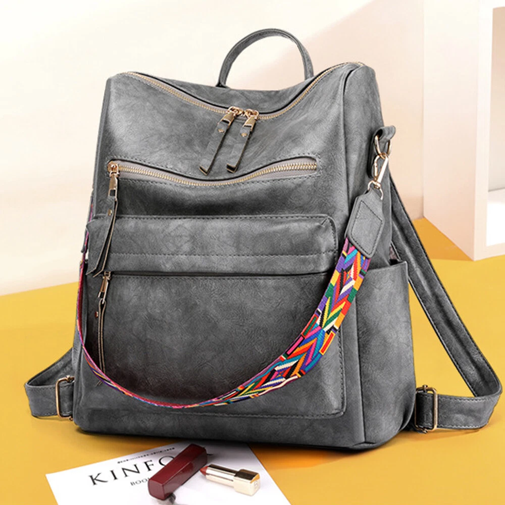 Designer Backpack Purses | womens leather backpacks | Suede