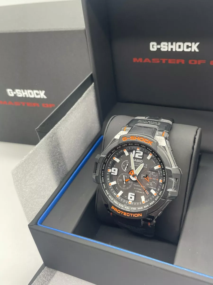 Casio G-Shock GW-4000-1AJF GRAVITYMASTER Black Solar-Powered  【Excellent+++++】