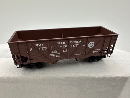 Ferrocarril de Pensilvania, tolva de bahía doble 33', lados compuestos, Rd# PRR 220877 | Zustand: New