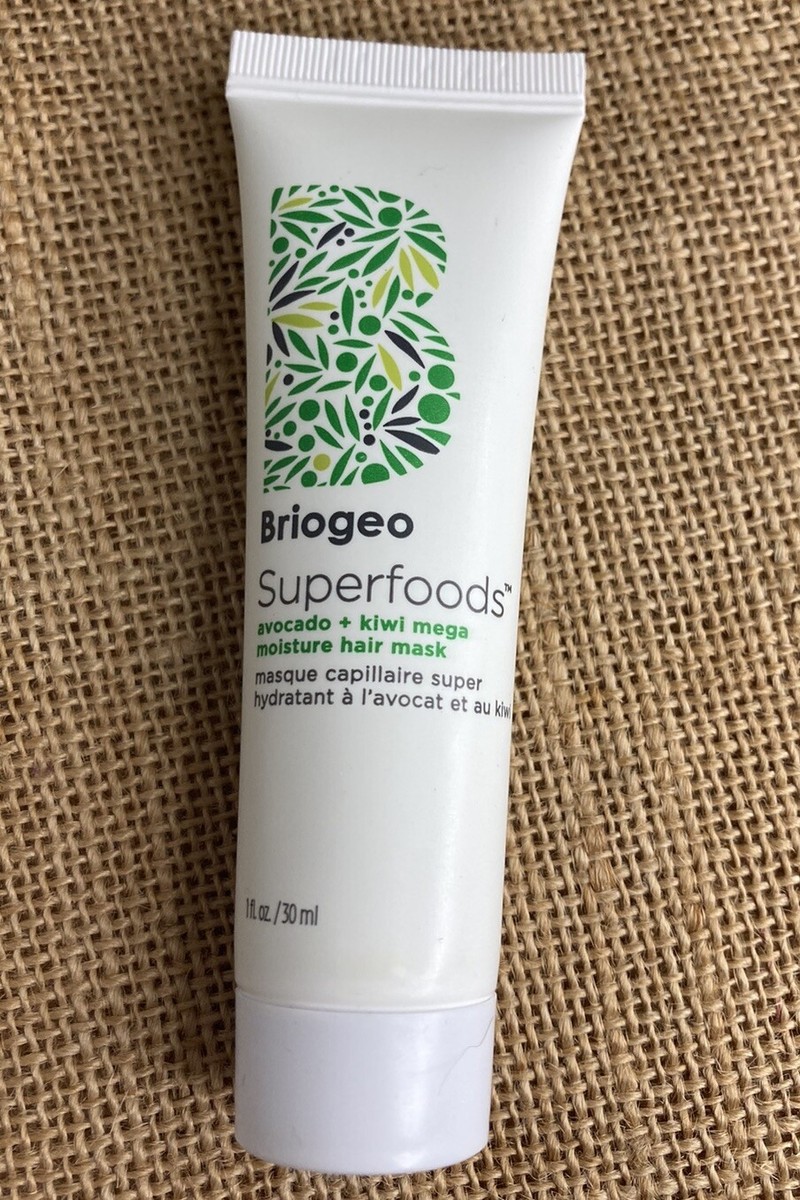 Masque Capillaire Briogeo Avocado Kiwi - 59ml - Hydratation Intense - Cheveux Secs - Neuf Original