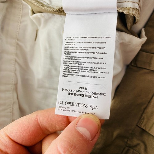 ARMANI EXCHANGE Mens Brown Stretch Slim Fit Chino Trousers Size W30 - Picture 10 of 14
