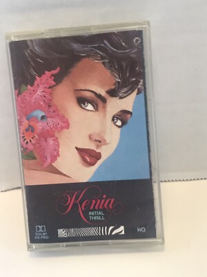 Vintage 1987 Kenia Initial Thrill Cassette Tape Album Retro Media Tested Soul  