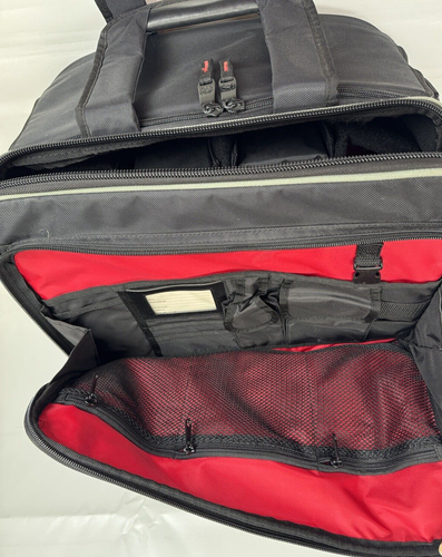 Pelican Soft Camera Rolling Bag Black Luggage Travel Telescoping Handle 16x17x11 - Picture 5 of 13