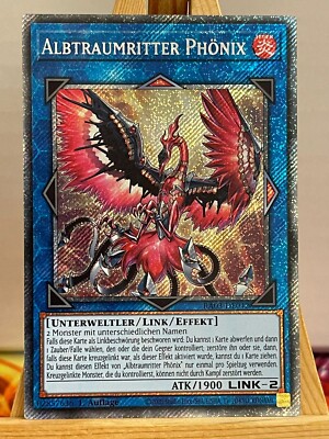 Albtraumritter Phönix RA03-DE042 Platinum Secret Rare Deutsch NM YUGIOH