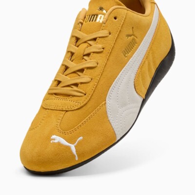 PUMA Speedcat OG Mens Womens Sneakers Archive Gold White