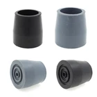 Walking Frame Rubber Feet 27mm Black, Grey Tips for Drive Medical Folding Zimmer