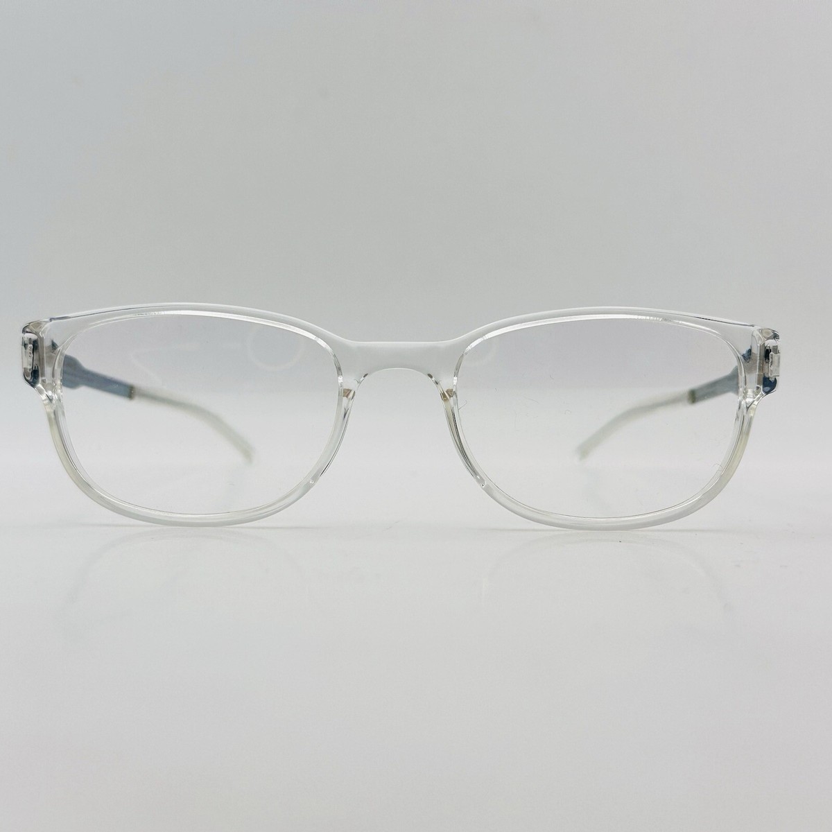 メガネ・老眼鏡 ic! berlin model u55 hauptbahnhof Ic berlin eyeglasses Men Ladies Oval Transparent Blue Mod