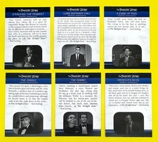 2019 Twilight Zone - Rod Serling Edition Base Cards #s 1 - 156 You Pick Card