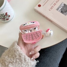cute For Airpods Case,Pink Phone Style Case For Airpods1/2/3/4 Pro 2 Case