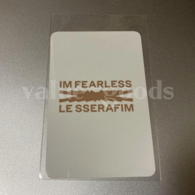 LE SSERAFIM SAKURA ANTIFRAGILE Ktown4u Lucky Draw Official