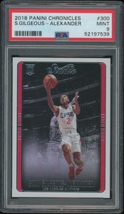 Details about 2018-19 Panini Chronicles Studio SHAI GILGEOUS-ALEXANDER #300 RC PSA 9 MINT