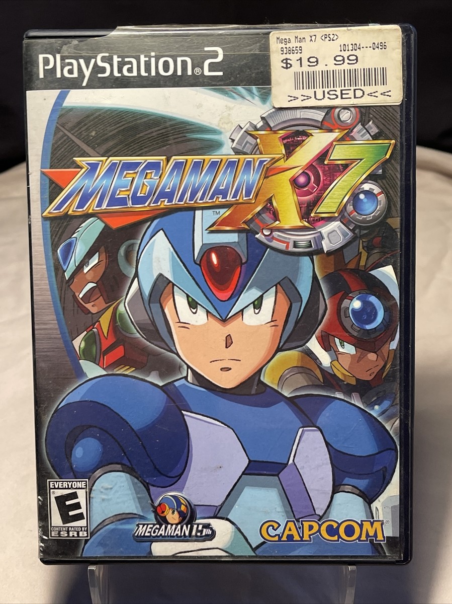 Mega Man X7 (Sony PlayStation 2, 2003) No Manual MINT DISC