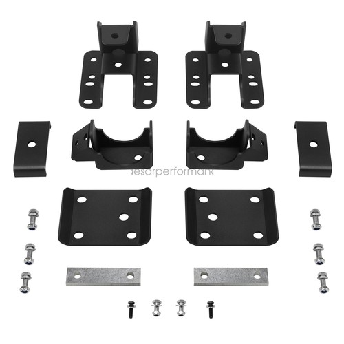 CHEVY SILVERADO 1500 GMC 2007-2020 5-6" EJE DESCENDENTE TRASERO KIT ABATIBLE - Imagen 2 de 12