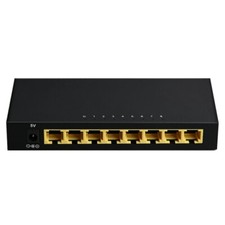8 Ports 10/100Mbps Network Ethernet Switch Metal Shell Unmanaged Hub Mega Switch