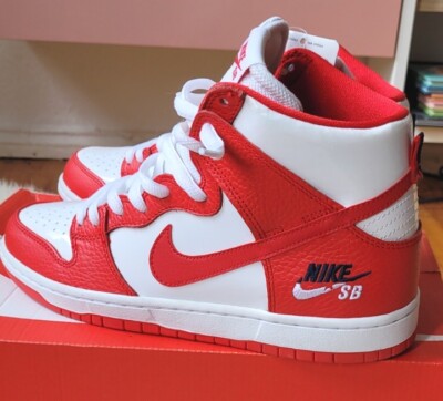 Nike SB Dunk High Pro 'Dream Team Pack' SAMPLE US9 42,5 2017 Future Court Red
