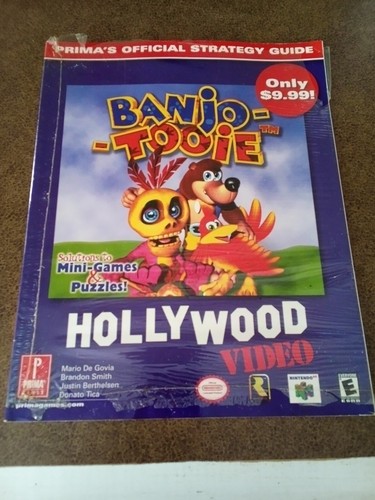 Banjo-Tooie: Prima's Official Strategy Guide Hollywood Video Nintendo 64 USED
