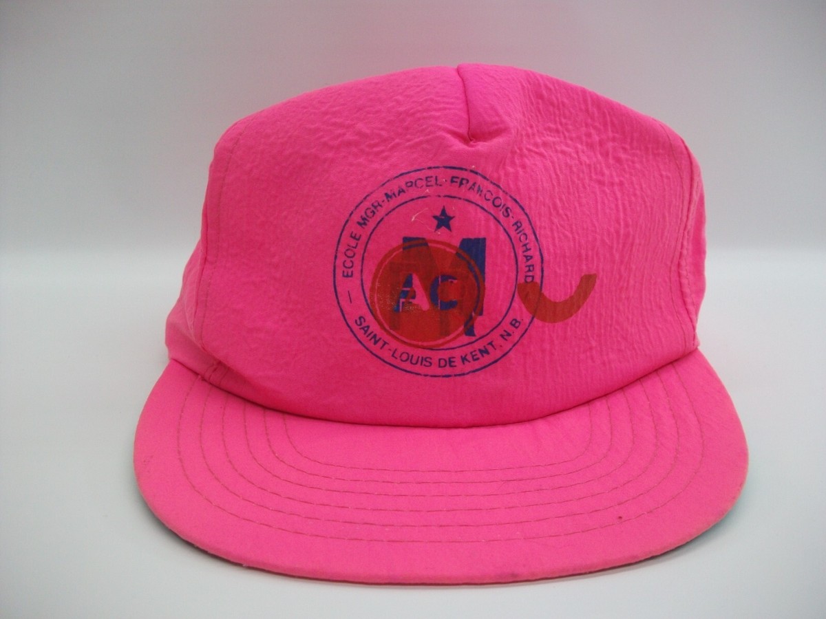 Ecole MGH Marcel Francois Richard Hat Damaged Logo Pink